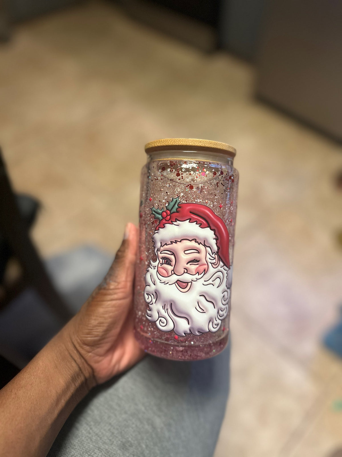 Christmas Glitter Globe image 3