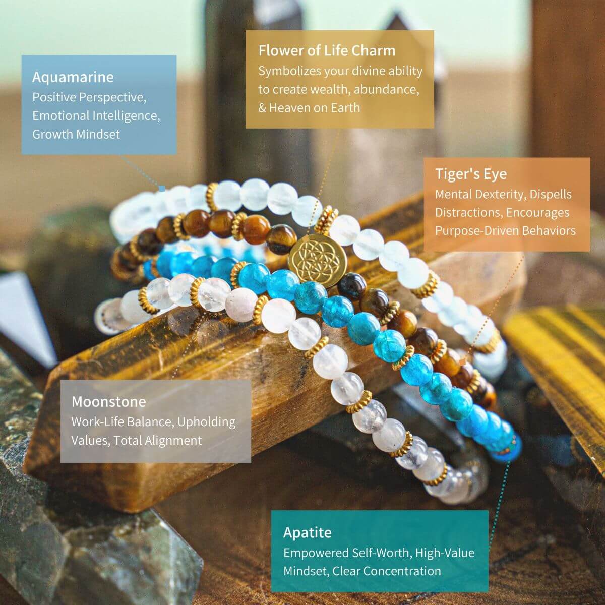 Endless Abundance Bracelet Pack of 4